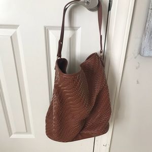Brown deux lux bag